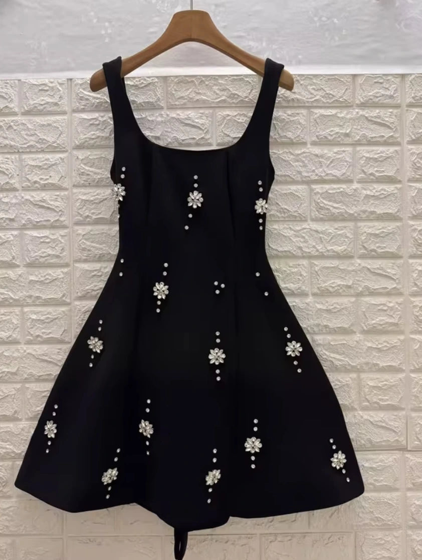 Diamond grace bow dress