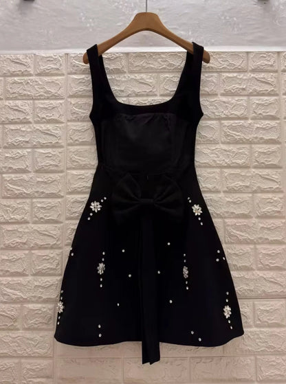 Diamond grace bow dress