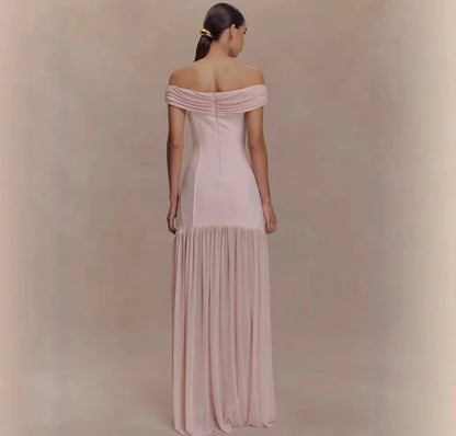 Marce Off shoulder maxi dress